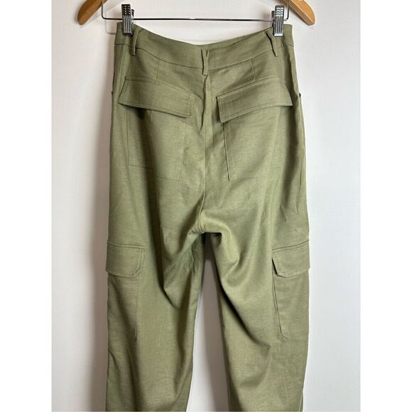 Olive green cargo pants - Picture 5 of 8